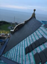 Types of roofing - Slate pitched roof